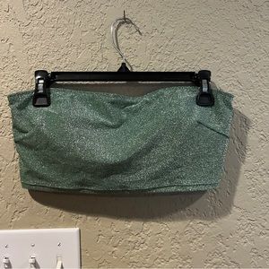 VS PINK shimmer bandeau top